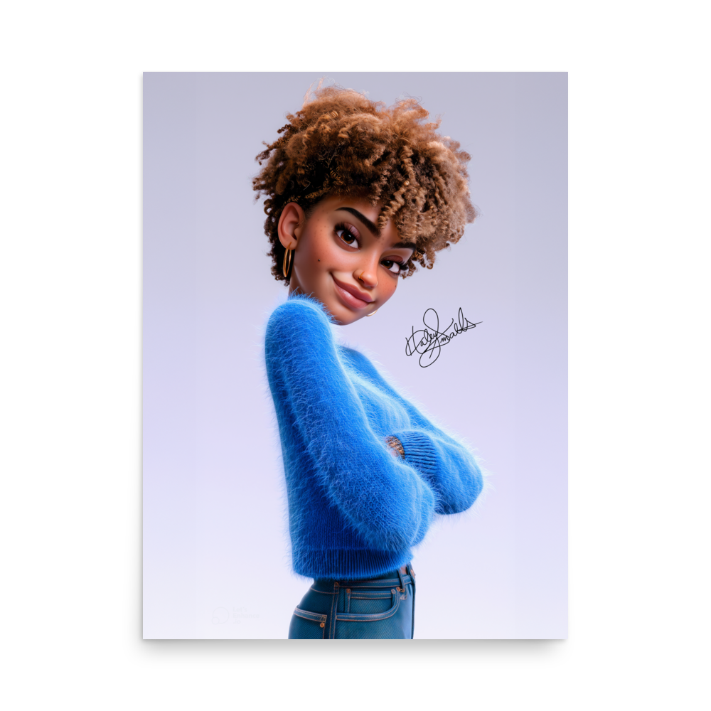 "pixar, but make it rnb." poster