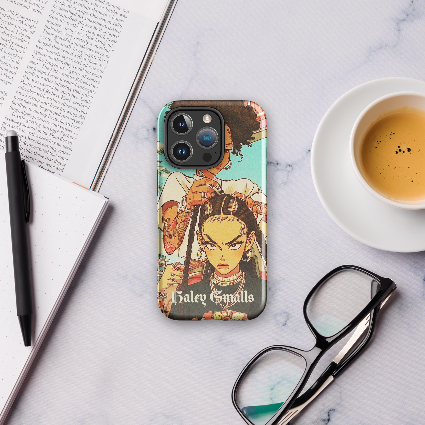 "hey, twin" phone case