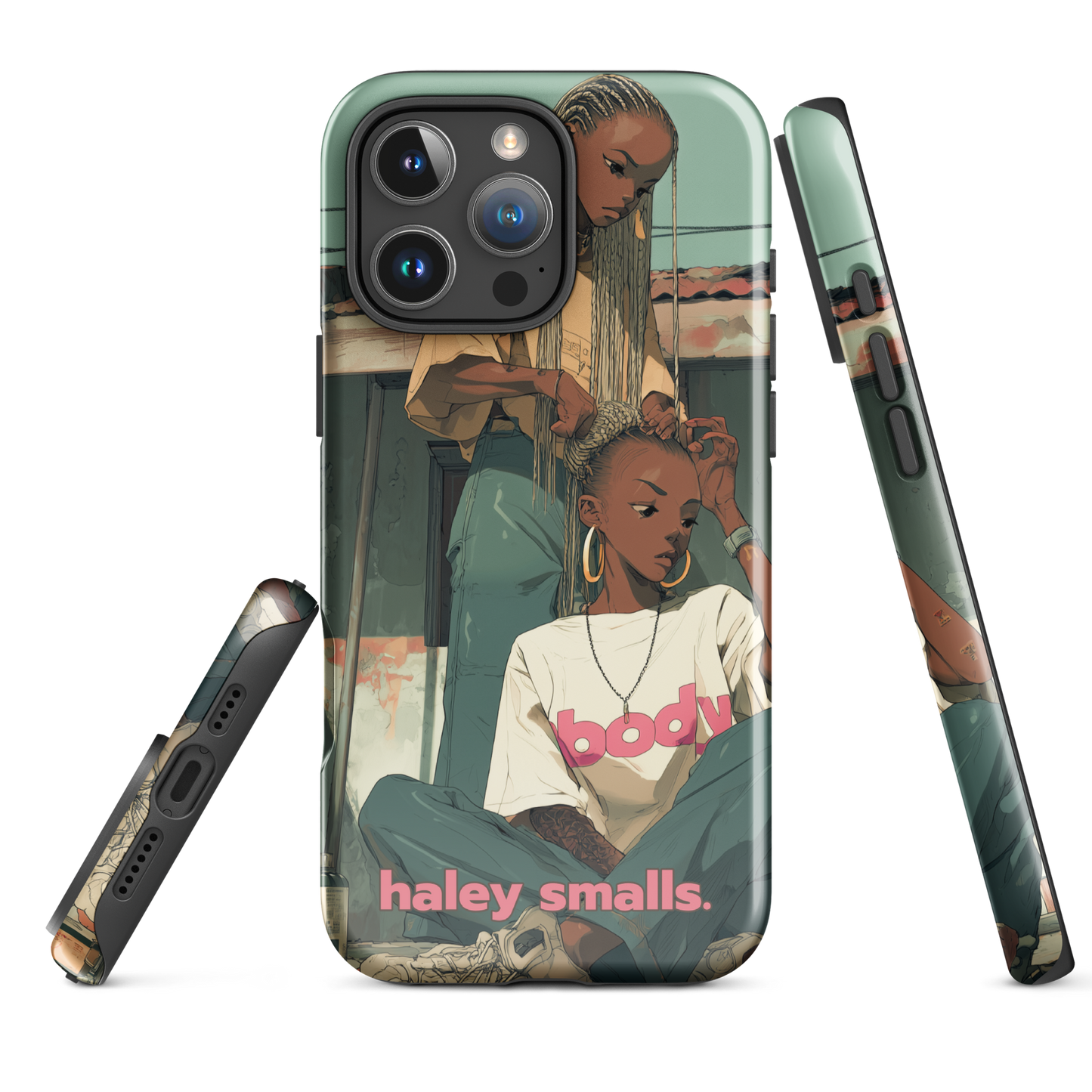 "hey, twin" phone case